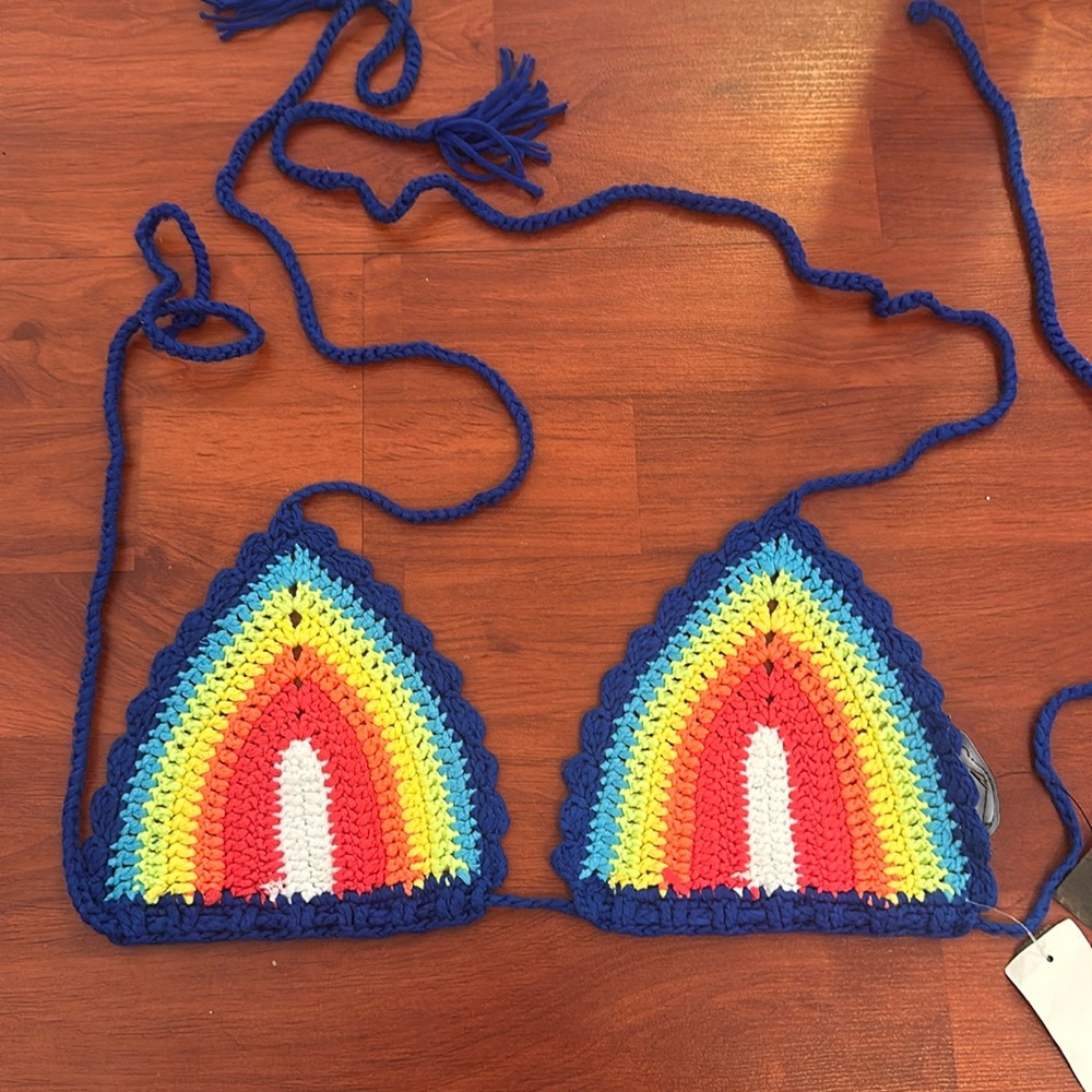 Crochet bikini top! Brand new with tags!!!